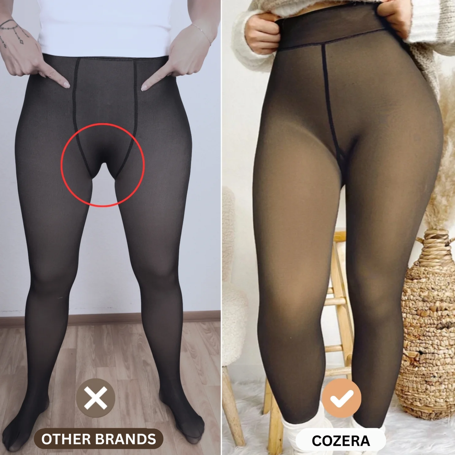 COZERA™ Soft Fleece Leggings