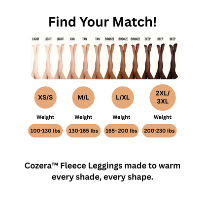 COZERA™ Soft Fleece Leggings